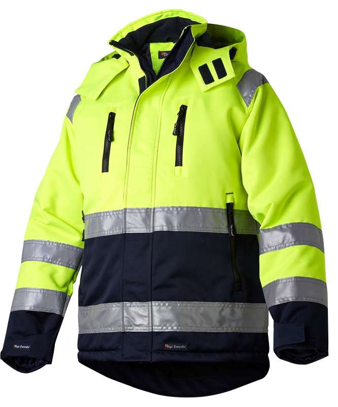 Top Swede Varseljacka 122 Klass 3 Gul/Marin M