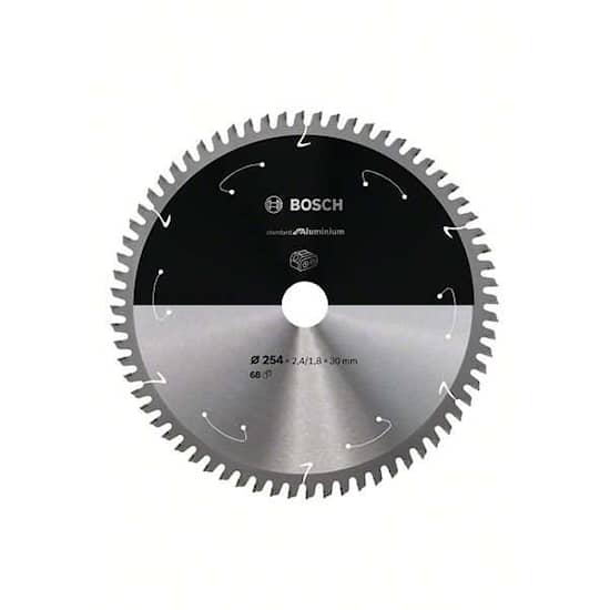 Bosch Sågklinga CSB for Aluminium 254×2,4/1,8×30mm 68T