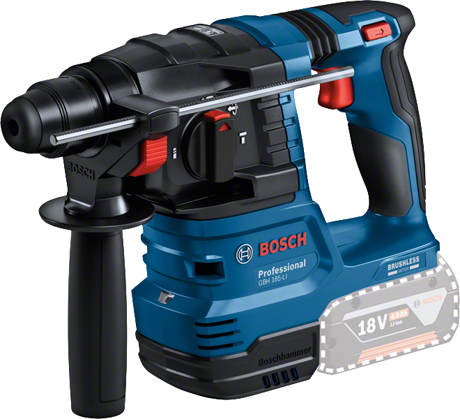 Bosch Hammer drill GBH 18V-22 without battery and charger in L-boxx -