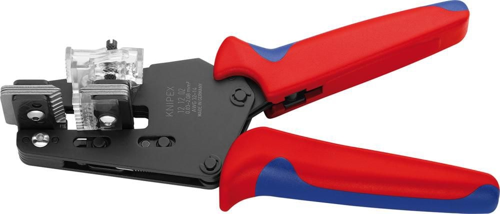 Knipex Avisoleringstång 121202 195mm, 0,03-2,08mm², automatisk