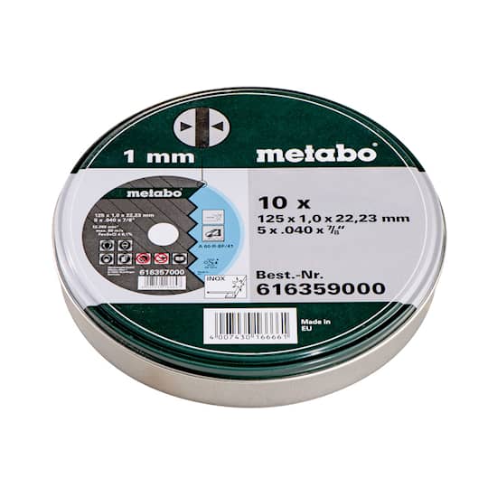 Metabo Kapskiva metall / INOX 10 ST X 10