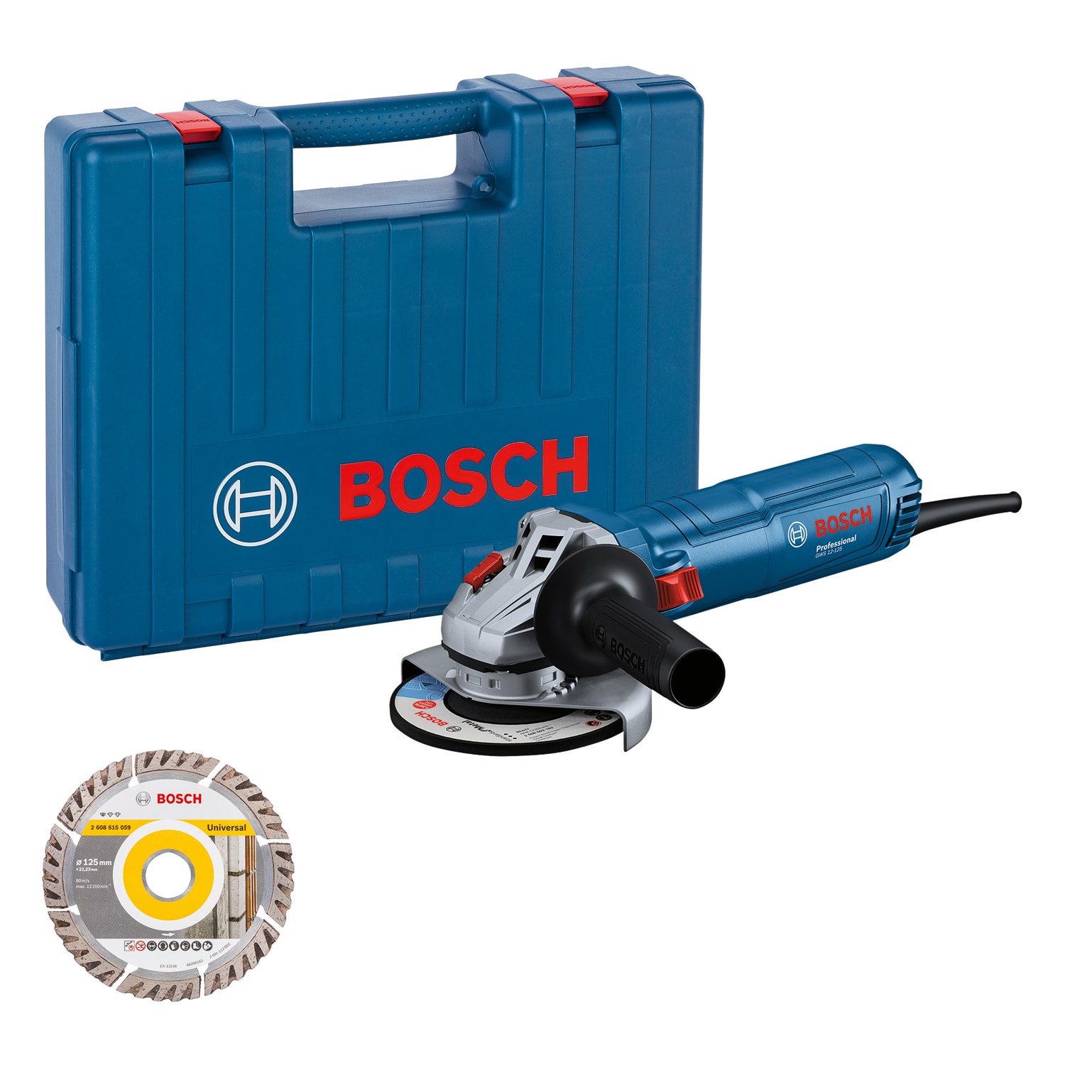 Bosch Vinkelslip Gws 12-125 M/Diamantkapskiva