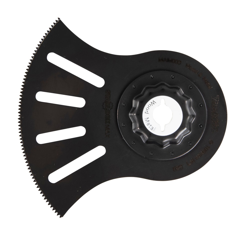 Makita Segmentsagblad 100 mm Starlock Max, 15 TPI, BiM, MAM003, tre, metall