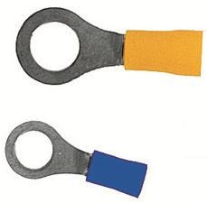 Pro Supply Ringkabelsko M6 Blå 10St