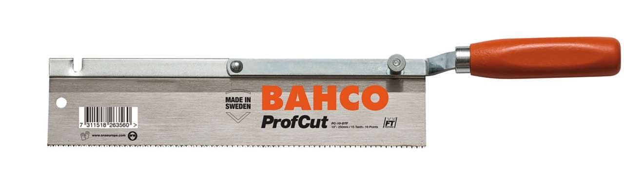 Bahco selkäsaha ProfCut PC-10-DTF, 10"/250 mm, FT 15/16 TPI, käännettävä kahva