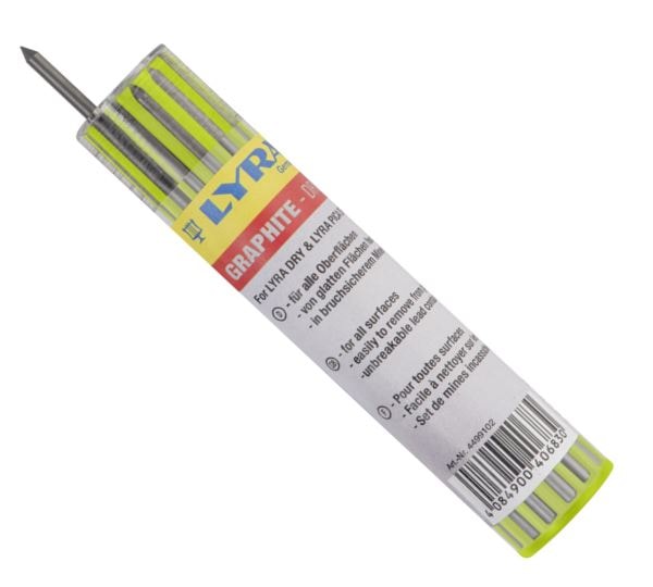 Lyra Märkstift Dry Graphite 2B 12-pack