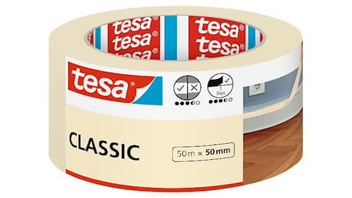 Tesa Maskeringstejp Classic 50m x 50mm