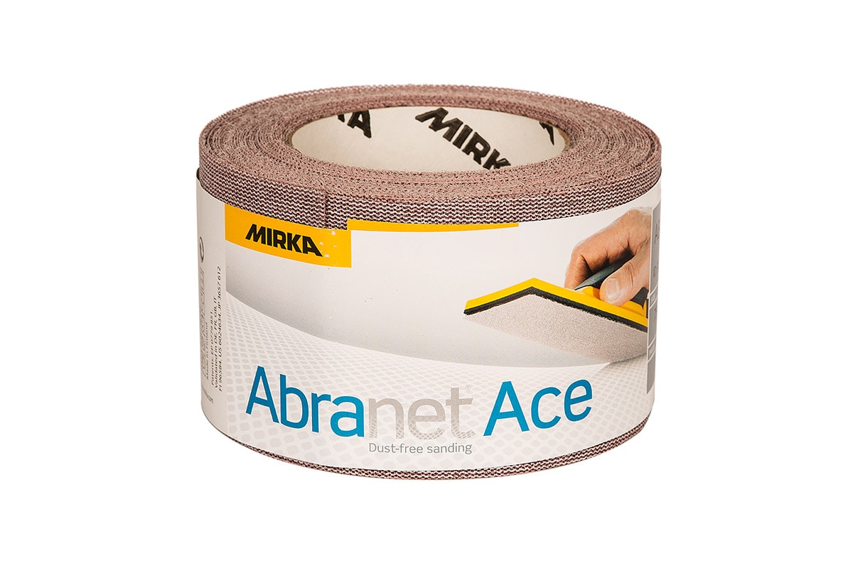 Mirka Hiomaverkkorulla Abranet Ace 75 mm x 10 m Grip P