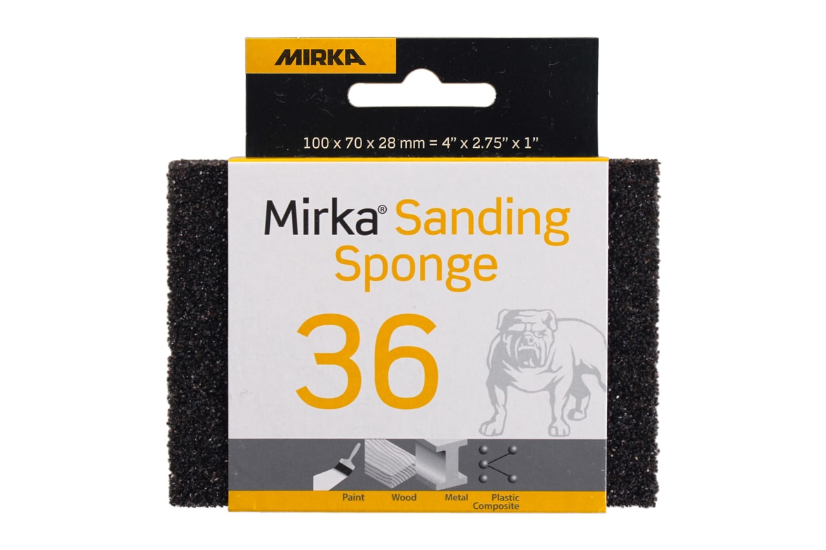 Mirka Slipesvamp 100x70x28 mm SB 4-pakning