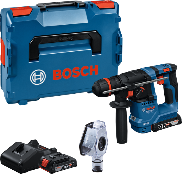 Bosch Borrhammare GBH18V-18 X 2X2Ah GAL GDE LB