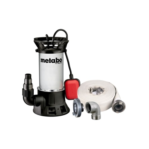 Metabo Schmutzwasser-Tauchpumpe PS 18000 SN Set, Karton