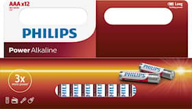 Philips Battery Power AAA/LR03 12-pakning