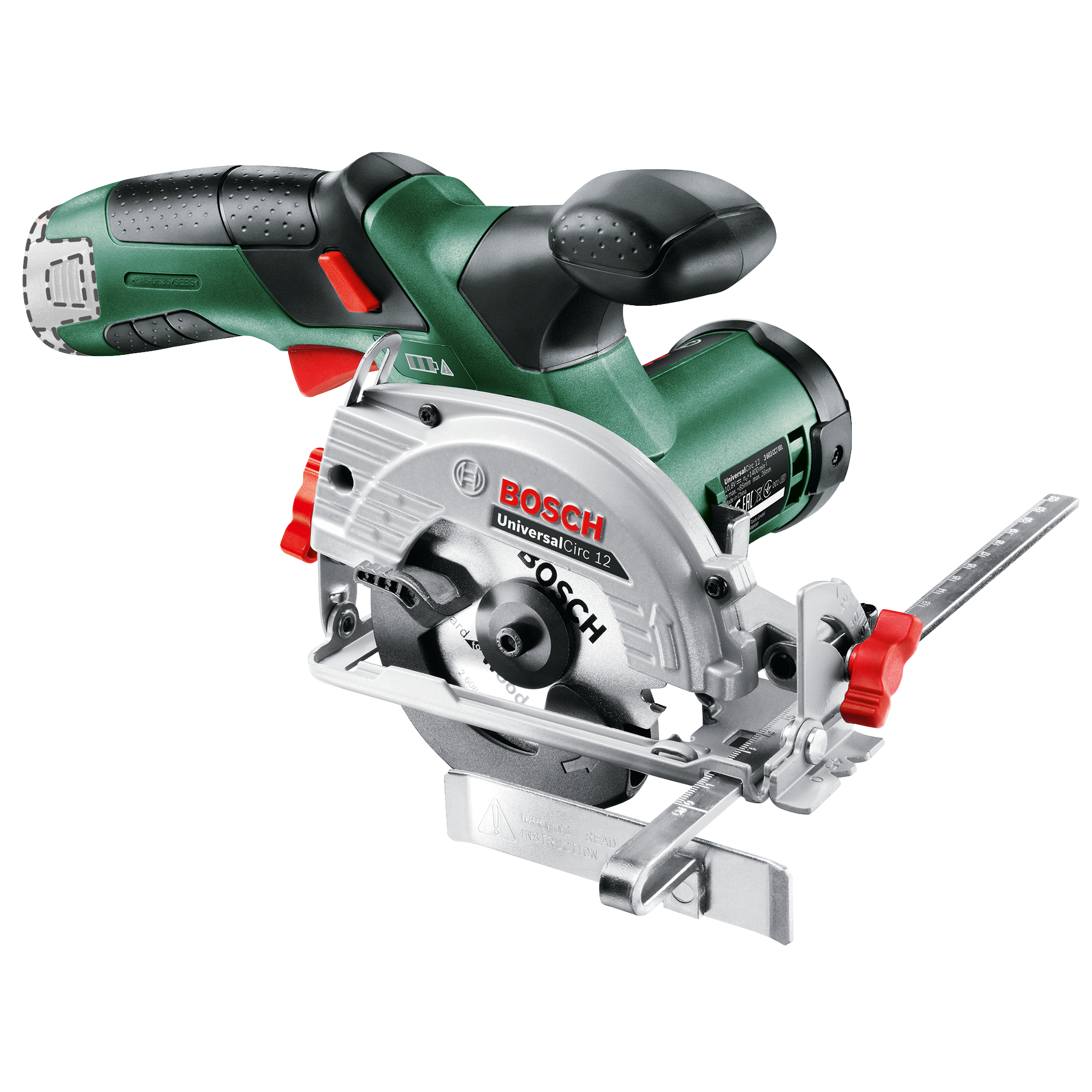 Bosch DIY Cirkelsåg Universalcirc 12 2,5Ah Al11