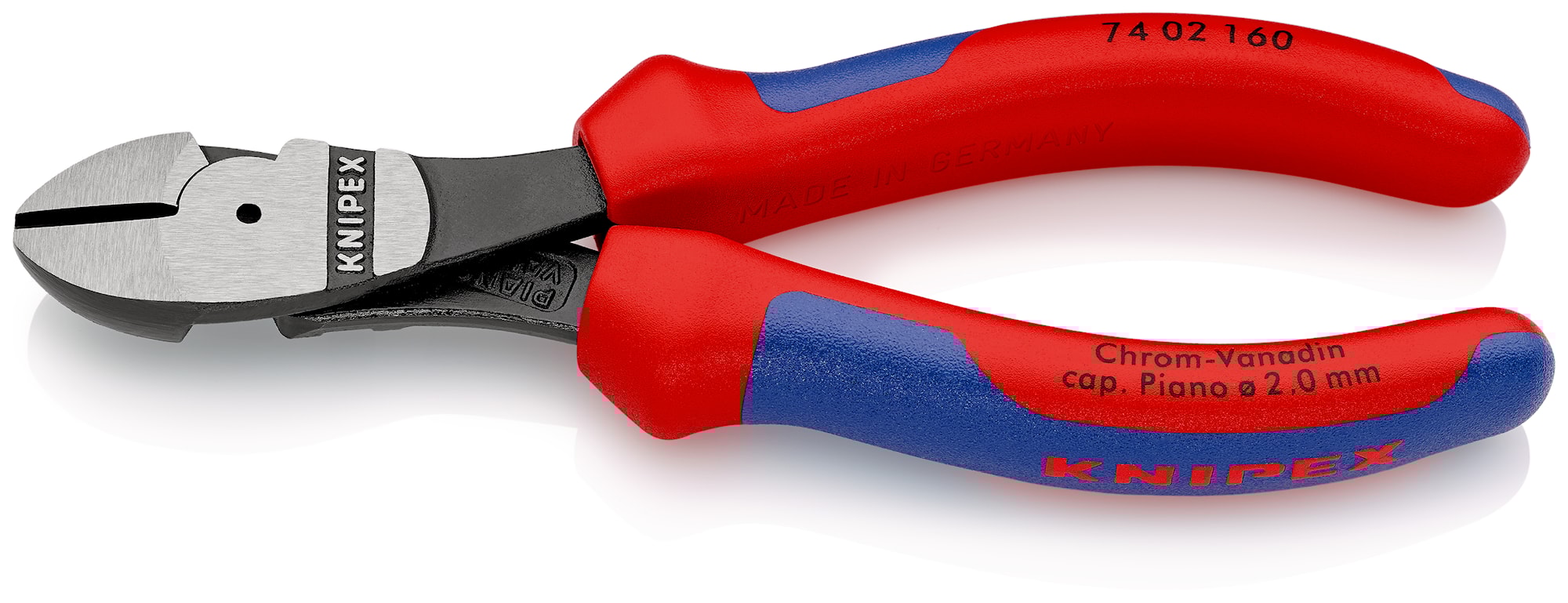 Knipex Kraftsidavbitare komfort 160mm