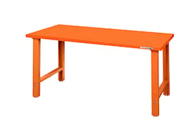Bahco Arbetsbänk 1495WBAH15TS justerbar höjd med stålskiva, Orange