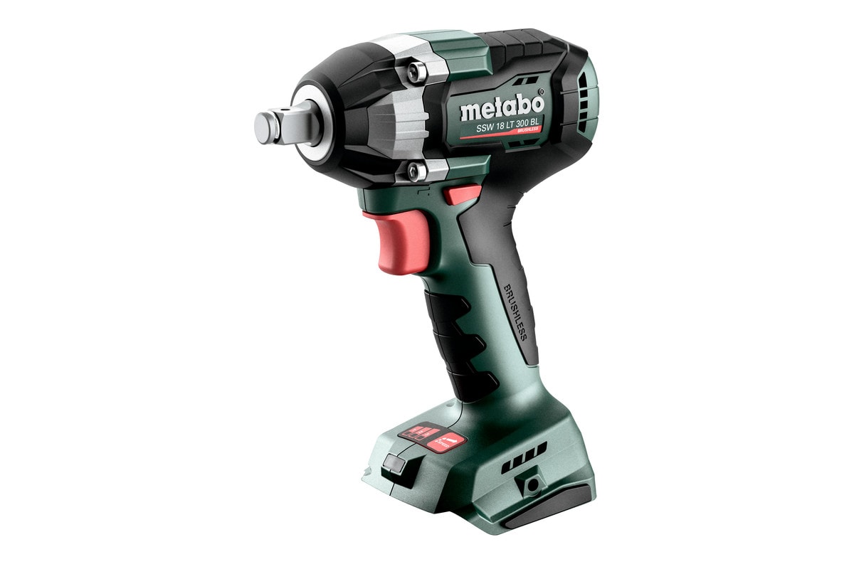 Metabo Mutterdragare SSW 18 LT 300 BL 1/2" utan batteri & laddare