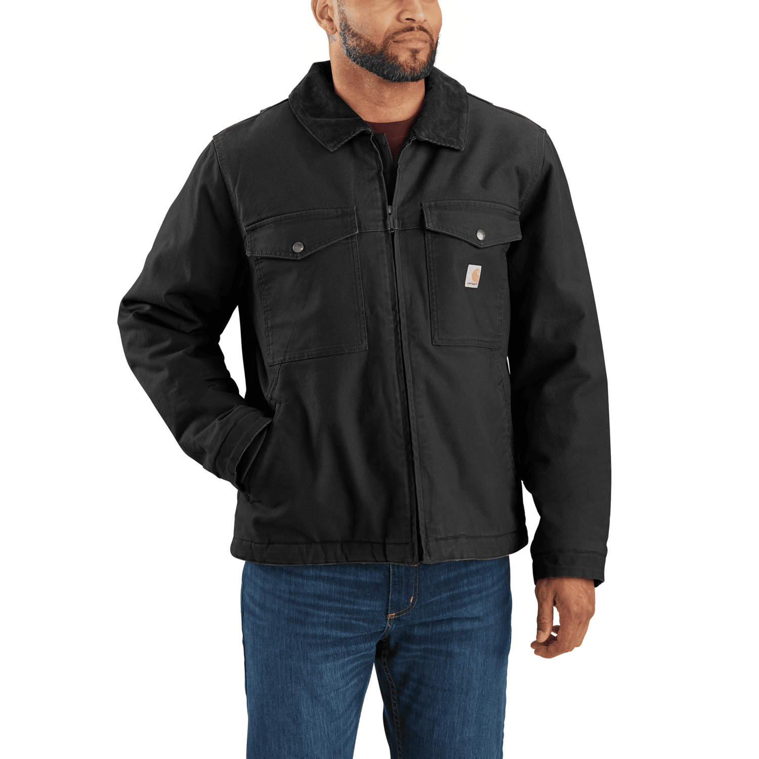 Carhartt Montana Rugged Flex™ Relaxed Fit Duck Insulated Jacka Herr Black