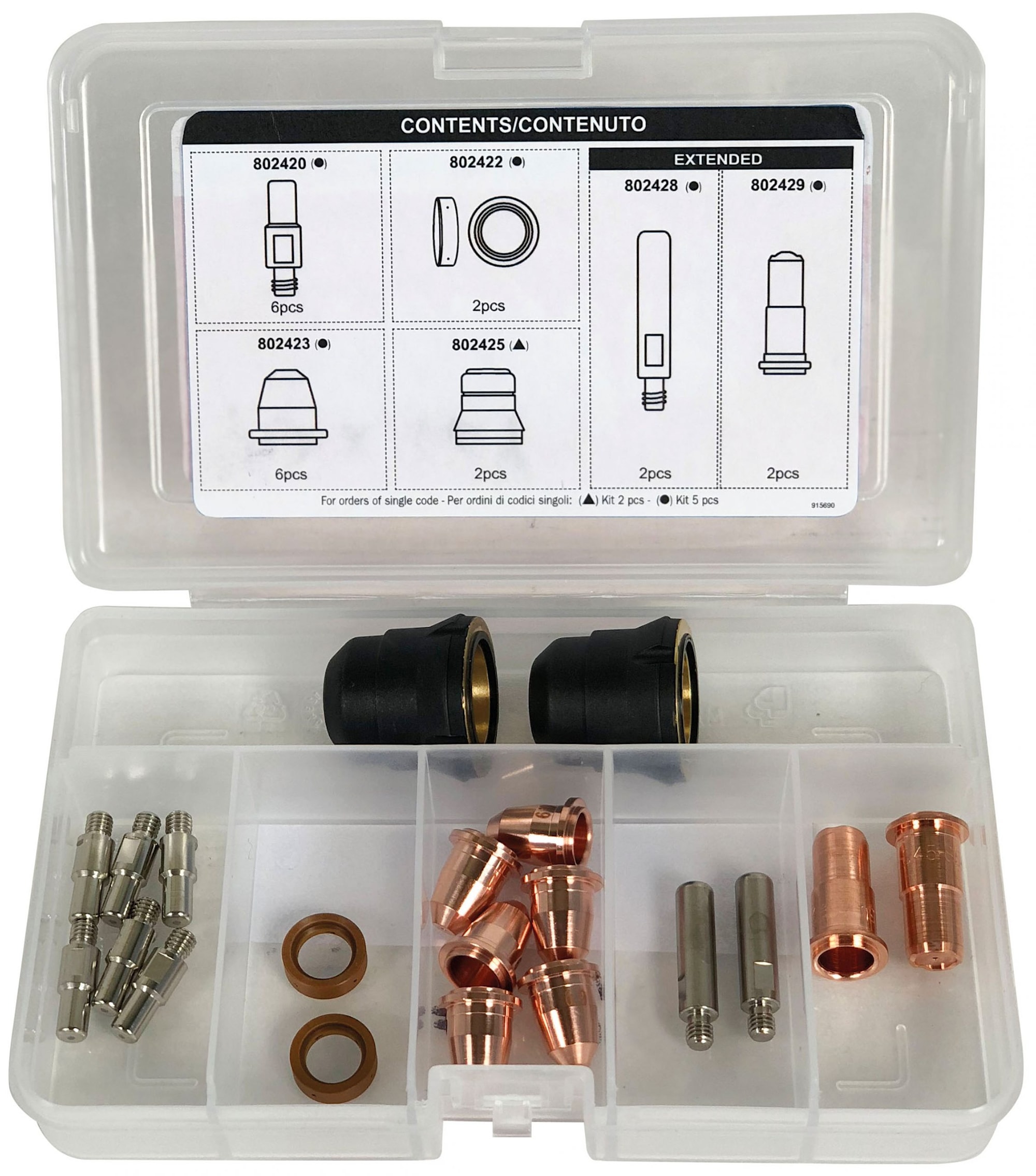 Telwin Förbrukningslåda Plasma 40Xt
