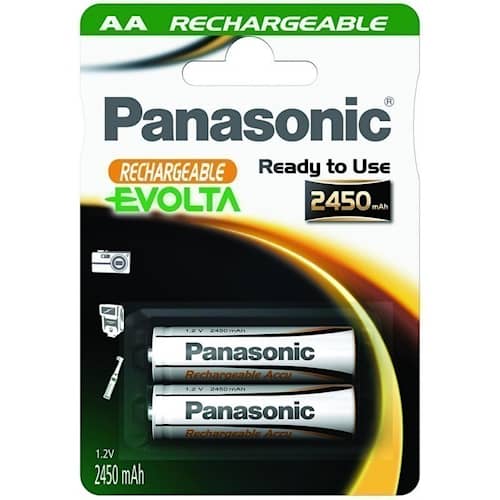 Panasonic Batteri Uppladdningsbart Aa 2450 Mah