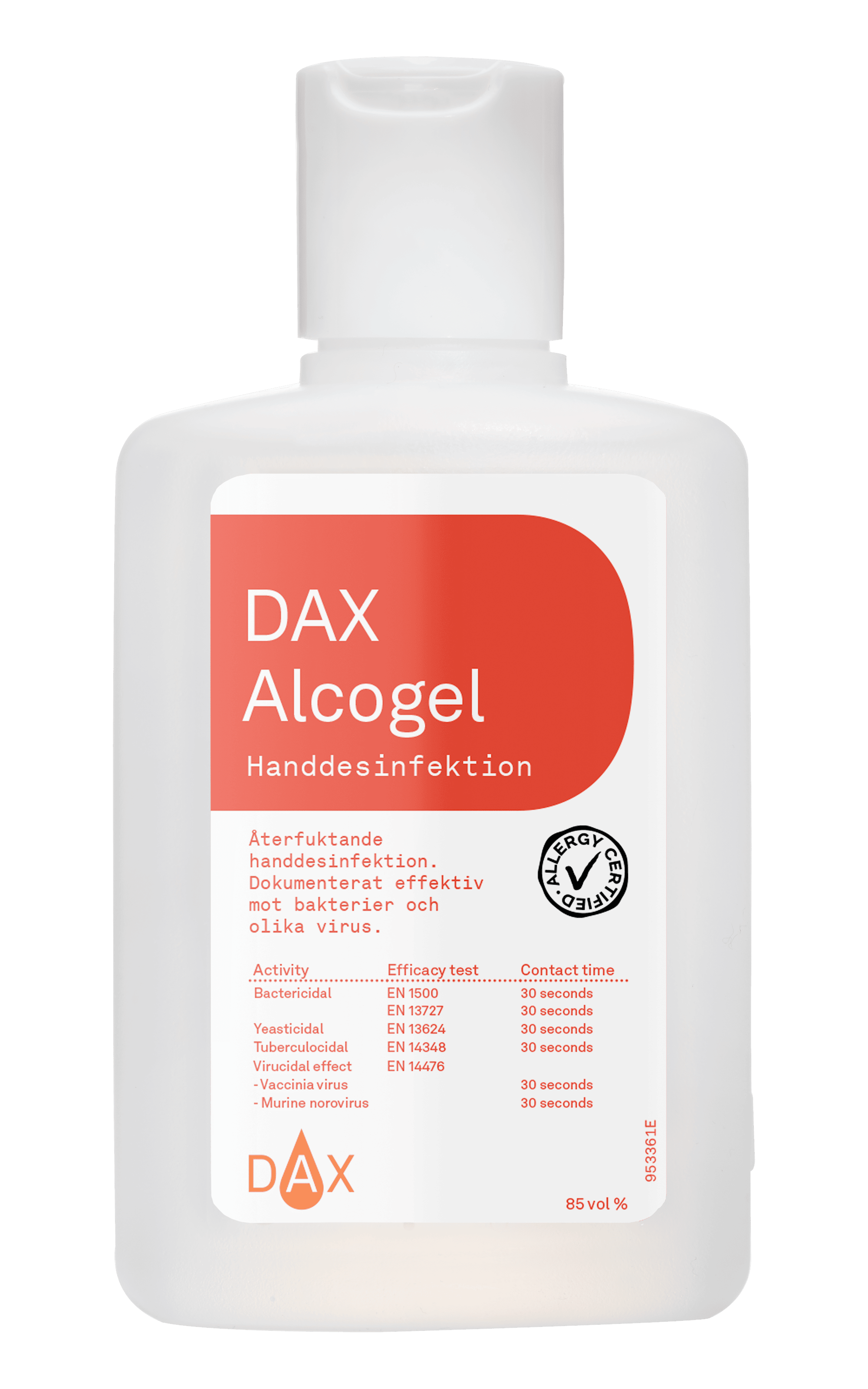 DAX Alcogel Handdesinfektion, 150 ml