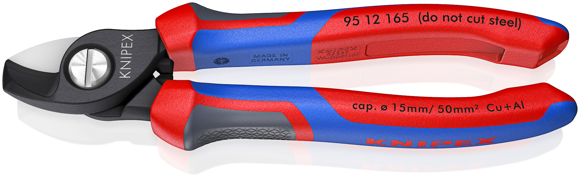 Knipex Kabelsax 9512165 165mm 2K, 15mm