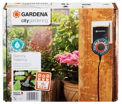 Gardena Balkongbevattning city gardening