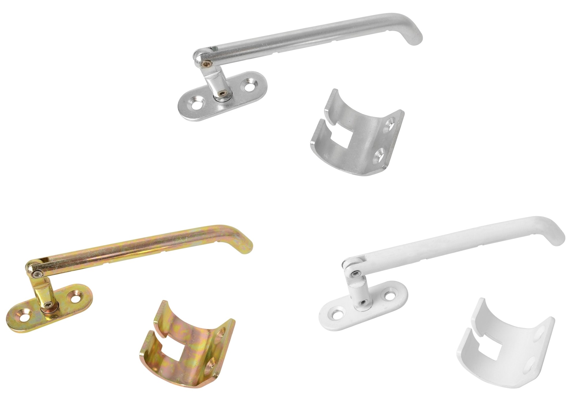 Home>it® fönsterlåsbeslag med skruvar gulkromat