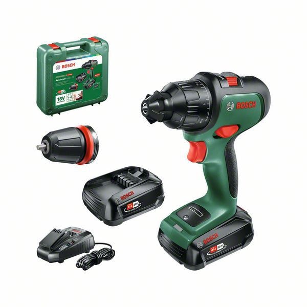 Bosch DIY Slagboremaskin Advancedimpact 18 2X2,5Ah