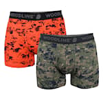 Woodline Boxershorts Camo 2-pakning