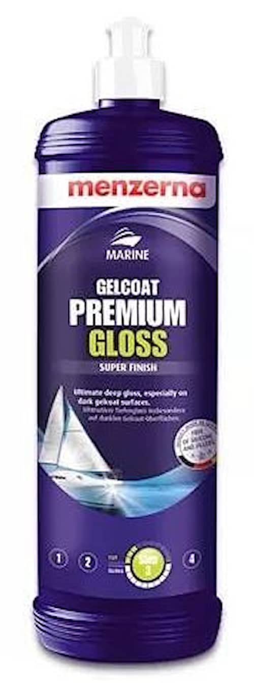 Menzerna Gelcoat Premium Gloss 1l, polermiddel