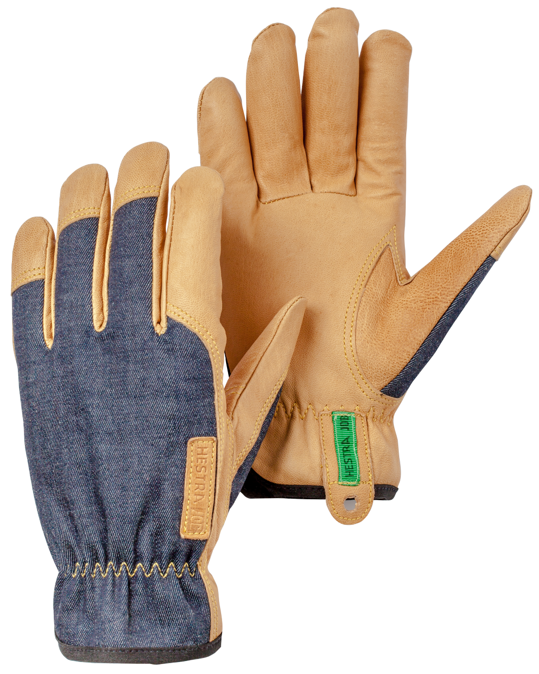 HestraJob Kobolt Denim Työkäsine