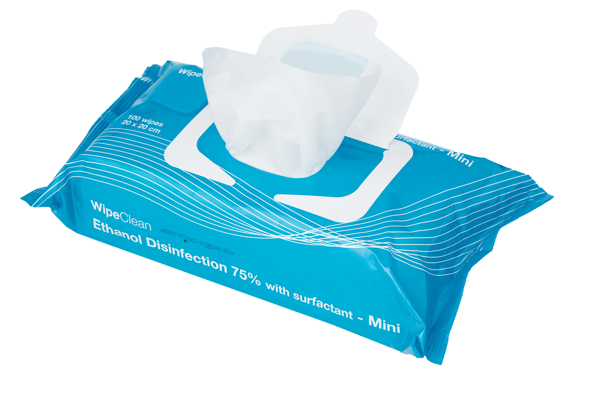 WipeClean Ethanol and Surfactant Mini Engångsdukar