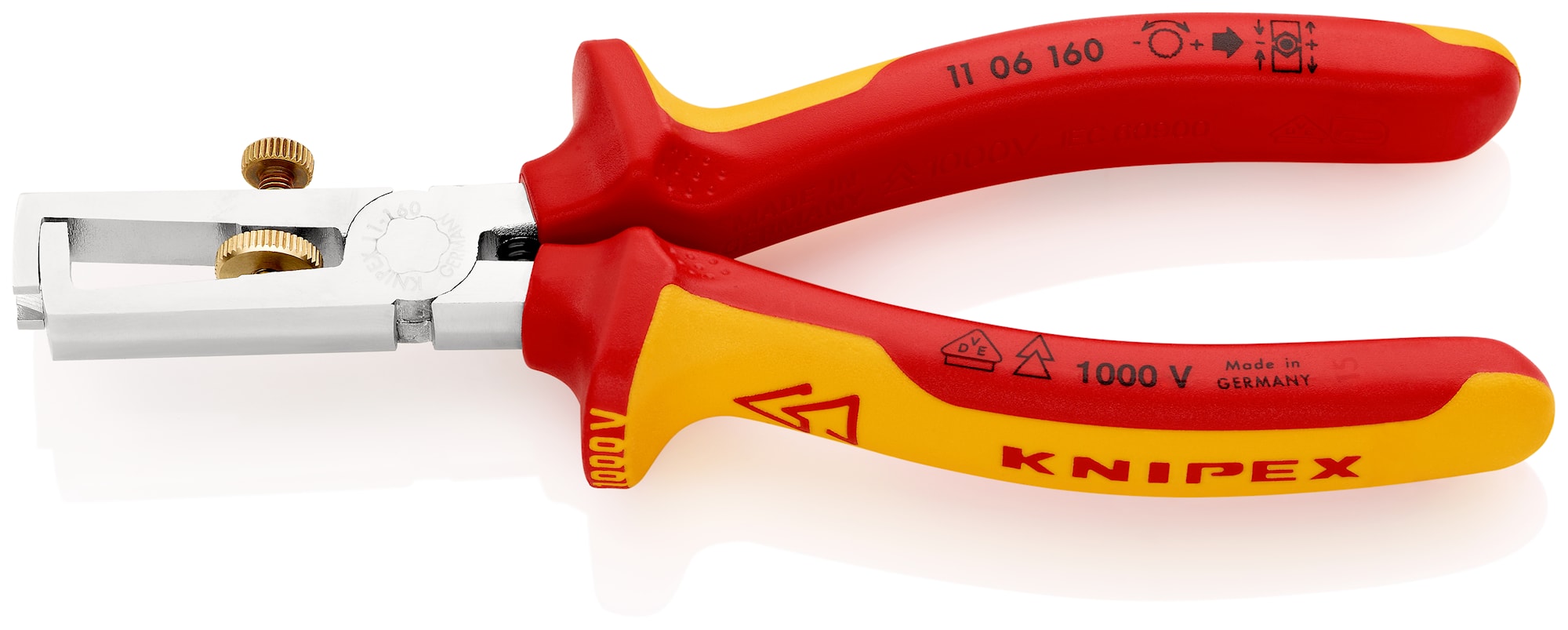 Knipex Avisoleringstång 1106160 160mm VDE
