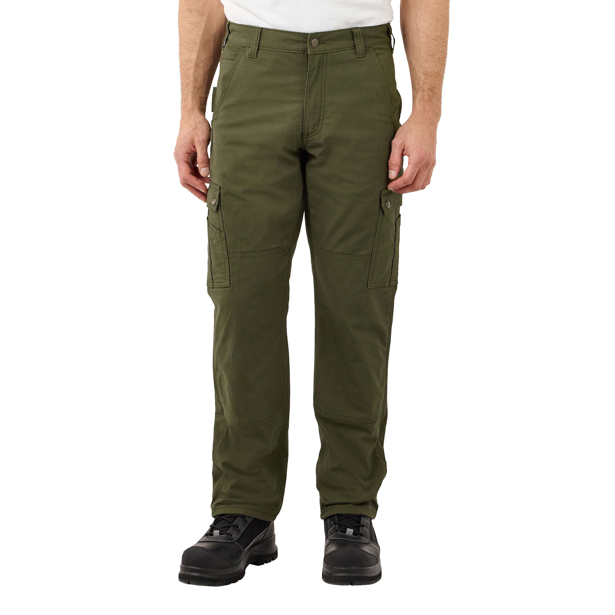 Carhartt Ripstop Fodrade Cargo byxor med foder Herr Basil