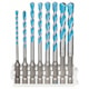 Bosch 8-osainen Hex-9 MultiConstruction Pick and Click -sarja, 3–8 mm