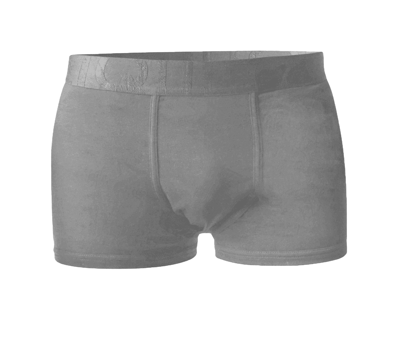 Clique Bambu Boxer Short Leg Grey Melange