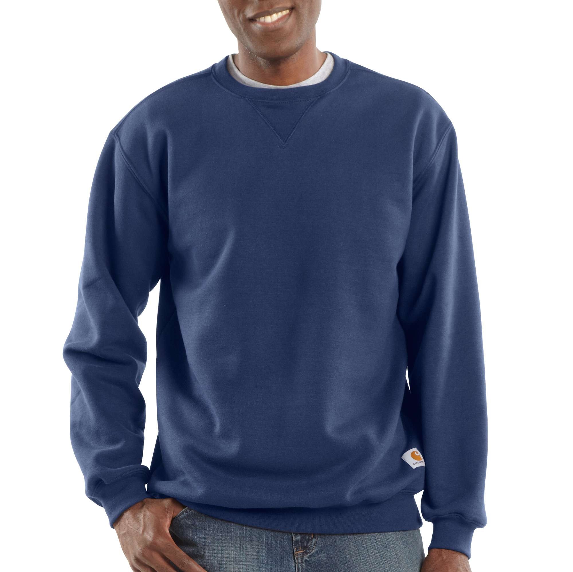 Carhartt Midweight Crewneck Sweatshirt Herr New Navy XL