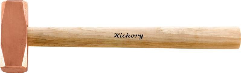 Haso Kobberhammer med hickoryskaft 3000 g