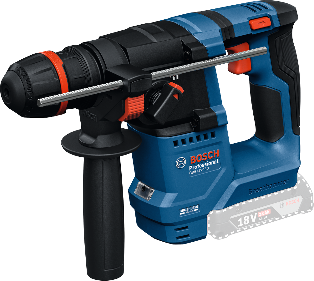 Bosch Borrhammare GBH 18V-18 X Utan batteri & laddare