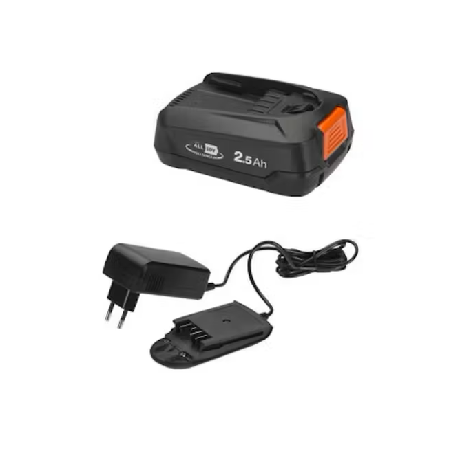 Gardena Startkit P4A PBA 18/45 + AL1810CV (2,5Ah batteri + standardladdare)