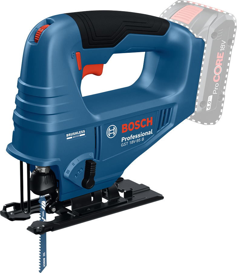 Bosch Sticksåg GST 18V-95 B utan batteri & laddare