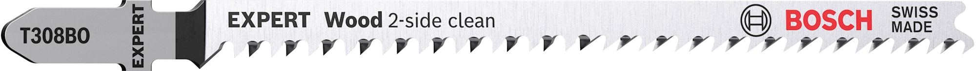 Bosch Sticksågblad Expert ‘Wood 2-side clean’ T 308 BO , 3 st