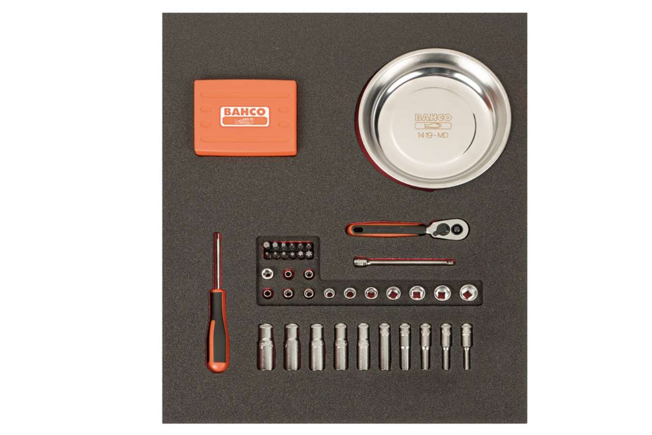 Bahco Socketry 1/4 - 53 Pcs 2/3 FF1F2002