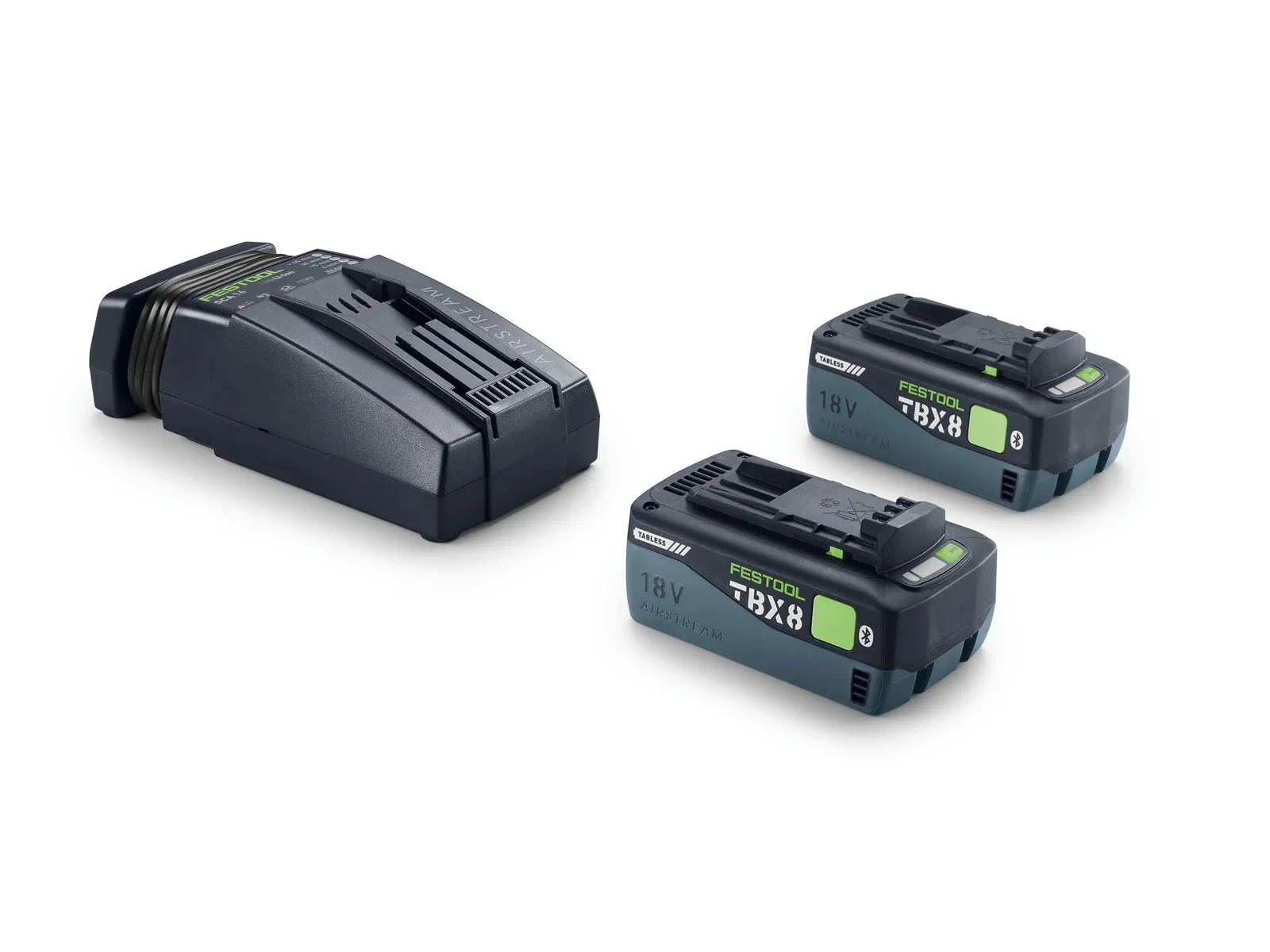 Festool Laddpaket 18V 2xTBX8/SCA16