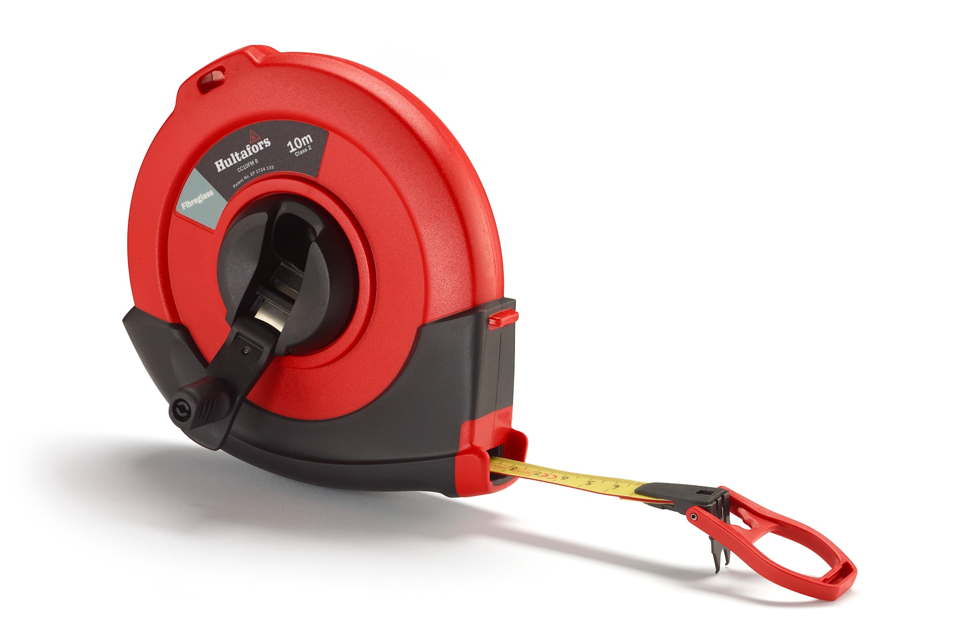 Hultafors Målebånd CC F lang, glassfiber, mm/mm, klasse 2