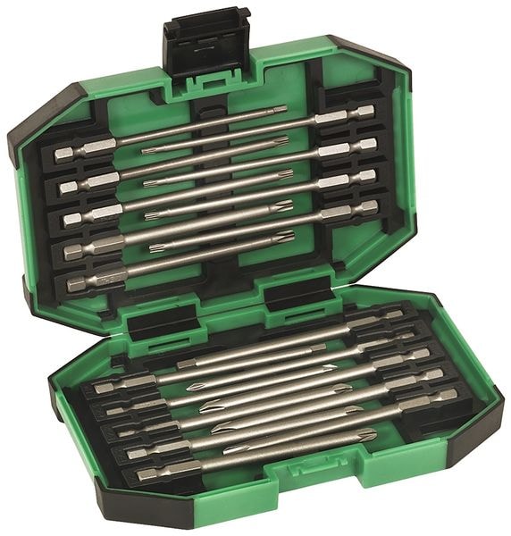 Hikoki Bitboks-sortiment 100 mm 19 stk