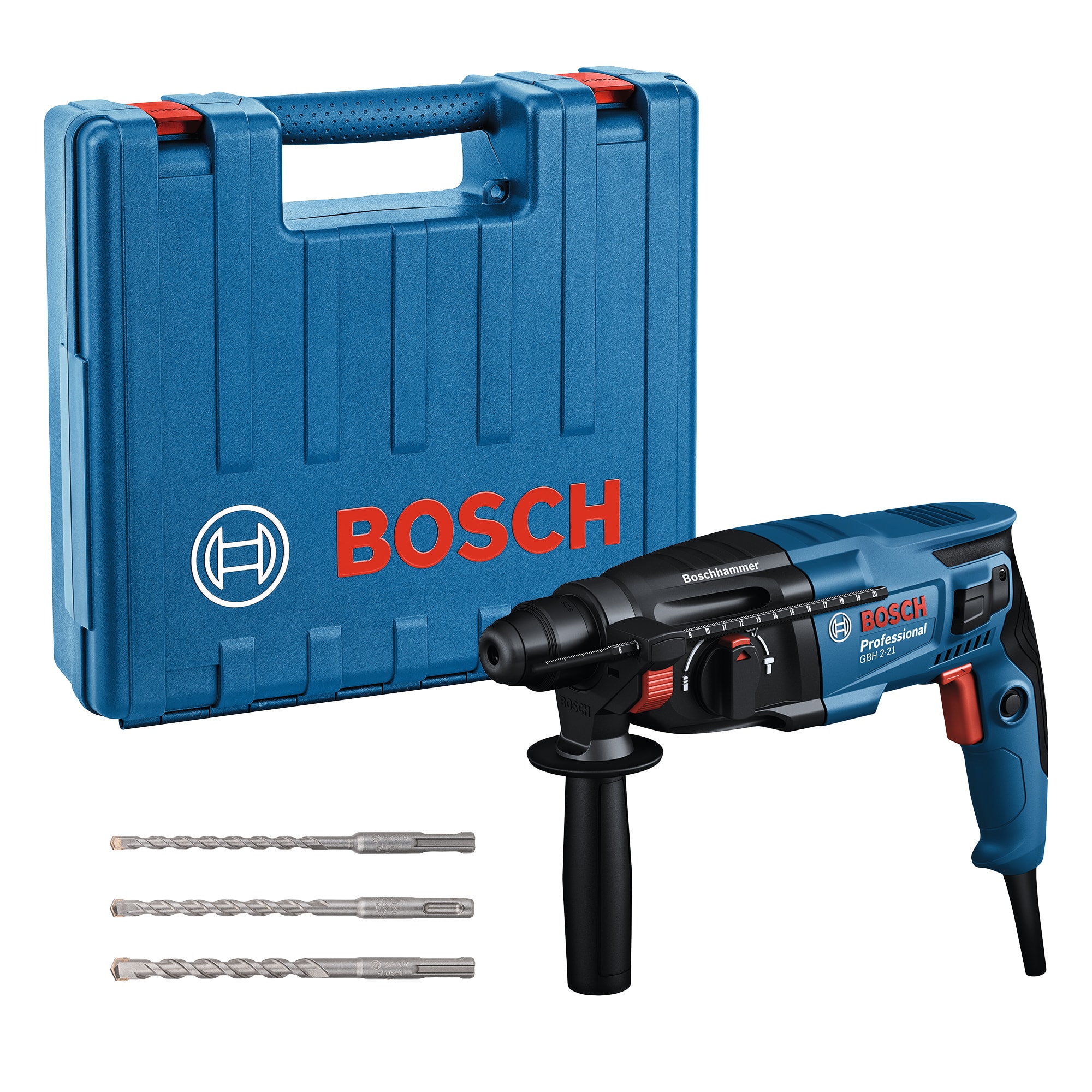 Bosch Borrhammare GBH 2-21 M/3 Borr Sds-Plus Case