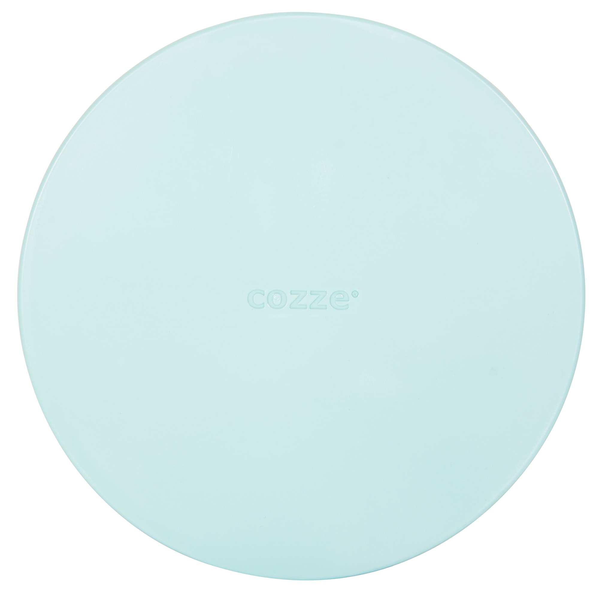Cozze® pizzabräda i plast Ø350x10 mm ljusblå