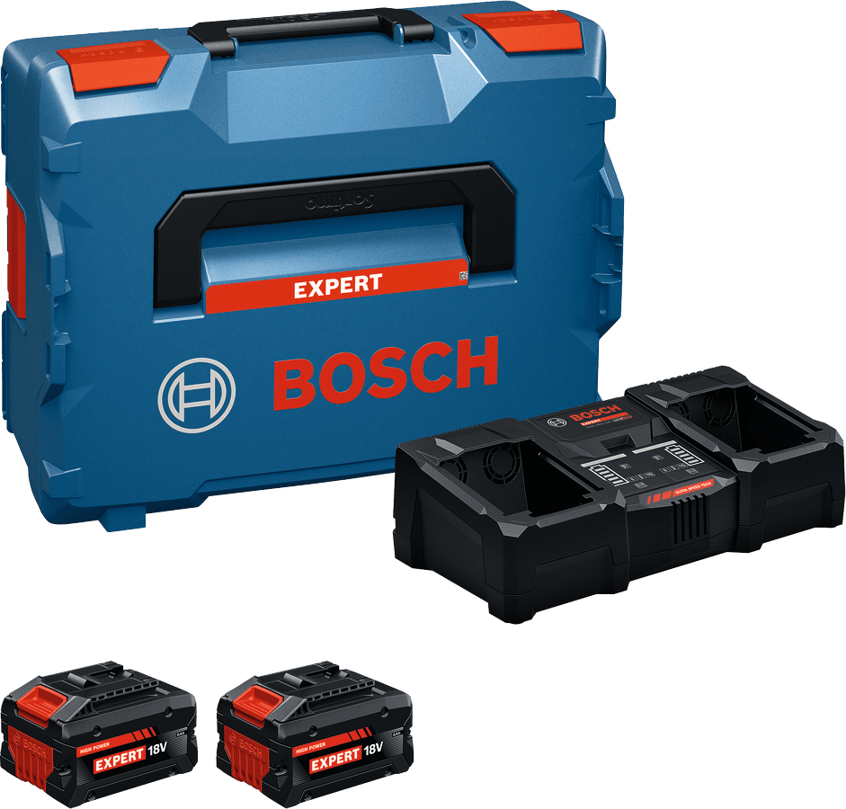 Bosch Starterset Expert 18V 2X8Ah EXAL 18V LB