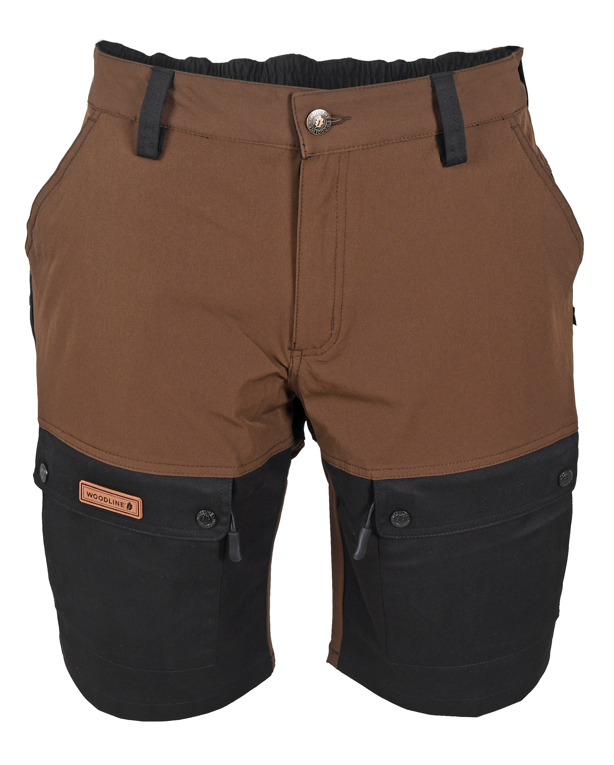 Woodline Shorts Boksund Brun/Svart 2XL -